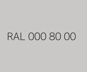 Szín RAL 000 80 00 