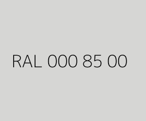 Szín RAL 000 85 00 