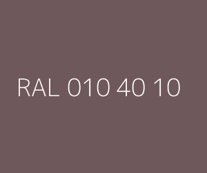 Szín RAL 010 40 10 