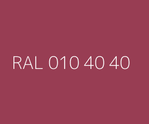 Szín RAL 010 40 40 