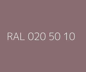Szín RAL 020 50 10 