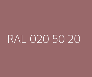 Szín RAL 020 50 20 
