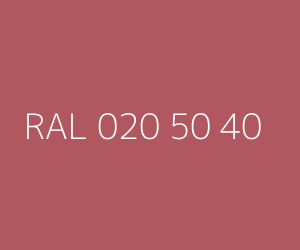Szín RAL 020 50 40 