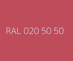 Szín RAL 020 50 50 