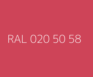 Szín RAL 020 50 58 