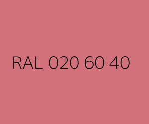 Szín RAL 020 60 40 