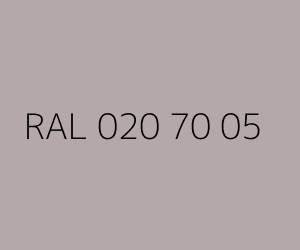 Szín RAL 020 70 05 