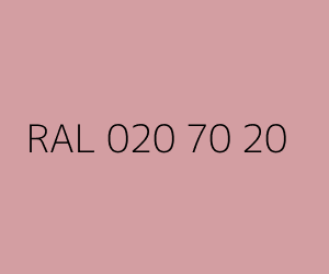 Szín RAL 020 70 20 