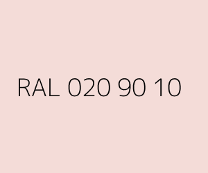 Szín RAL 020 90 10 