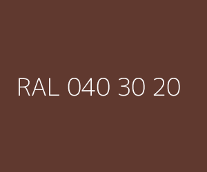Szín RAL 040 30 20 