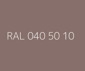 Szín RAL 040 50 10 