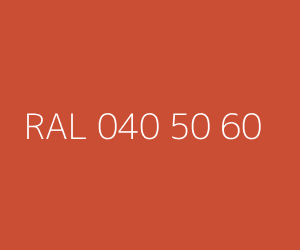 Szín RAL 040 50 60 