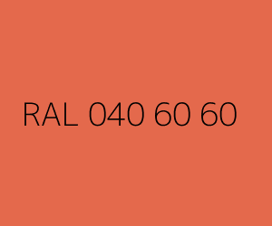 Szín RAL 040 60 60 
