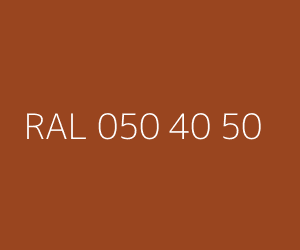 Szín RAL 050 40 50 