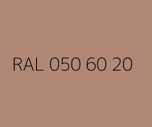 Szín RAL 050 60 20 