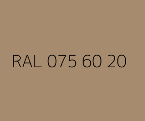 Szín RAL 075 60 20 