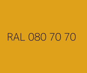 Szín RAL 080 70 70 