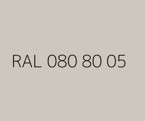 Szín RAL 080 80 05 