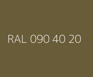 Szín RAL 090 40 20 