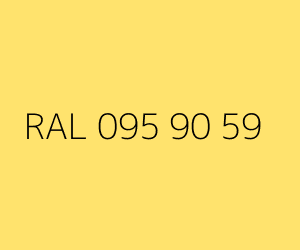 Szín RAL 095 90 59 