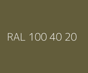 Szín RAL 100 40 20 