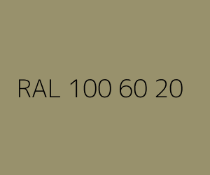 Szín RAL 100 60 20 