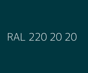 Szín RAL 220 20 20 