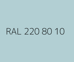Szín RAL 220 80 10 