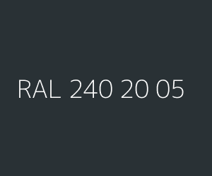 Szín RAL 240 20 05 