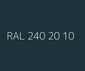 Szín RAL 240 20 10 