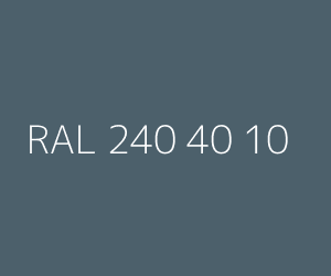 Szín RAL 240 40 10 