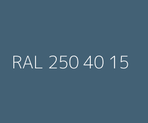 Szín RAL 250 40 15 