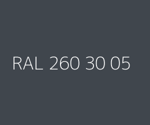 Szín RAL 260 30 05 