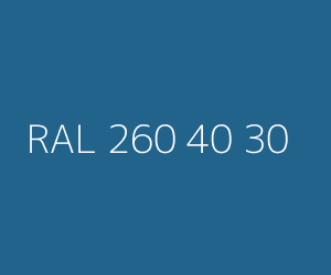 Szín RAL 260 40 30 