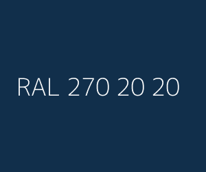 Szín RAL 270 20 20 