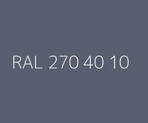 Szín RAL 270 40 10 