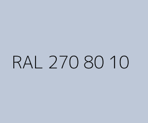 Szín RAL 270 80 10 