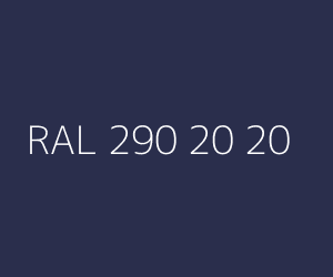 Szín RAL 290 20 20 