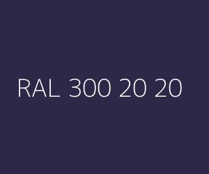 Szín RAL 300 20 20 