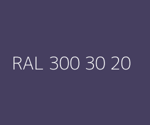 Szín RAL 300 30 20 