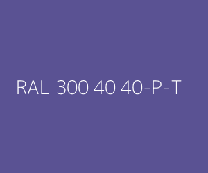 Szín RAL 300 40 40-P-T 
