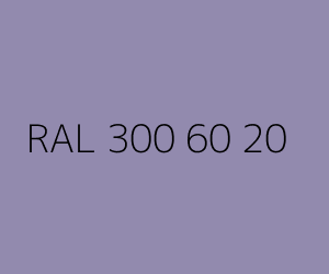 Szín RAL 300 60 20 