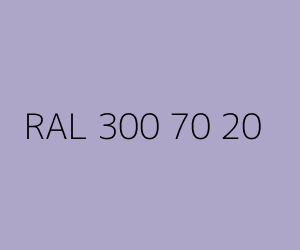 Szín RAL 300 70 20 