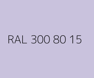 Szín RAL 300 80 15 