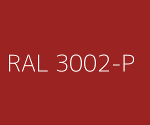 Szín RAL 3002-P CARMINE RED