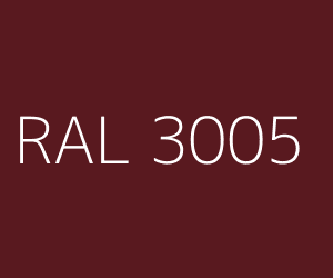 Szín RAL 3005 WINE RED