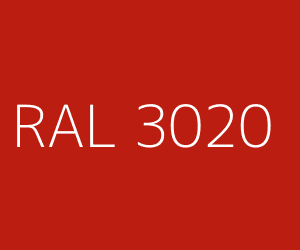 Szín RAL 3020 TRAFFIC RED