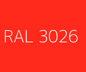 Szín RAL 3026 LUMINOUS BRIGHT RED