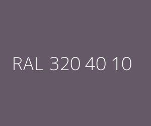 Szín RAL 320 40 10 