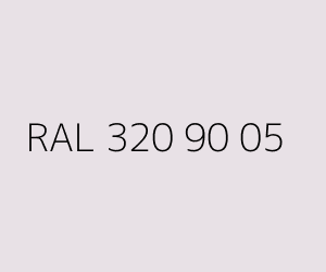 Szín RAL 320 90 05 